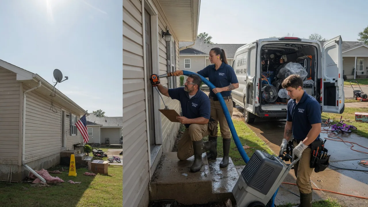 Ceiling Water Damage Restoration in Tenino, WA near me